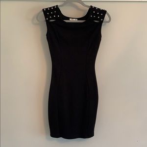 Black cocktail dress